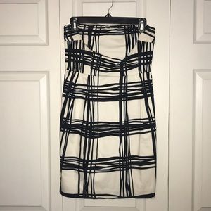 Express strapless dress